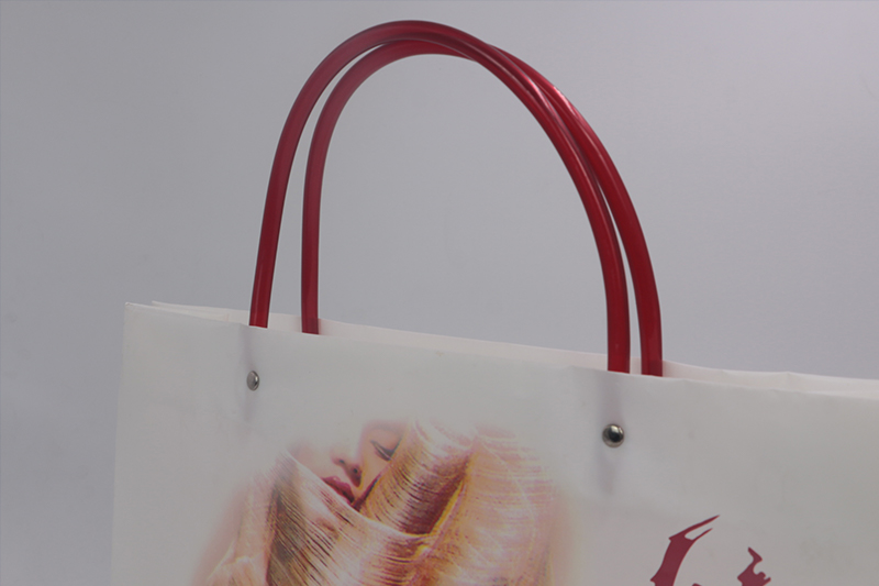 白色服裝手提PO廣告袋