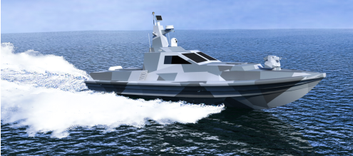17米高速智能無人艇（軍用版）